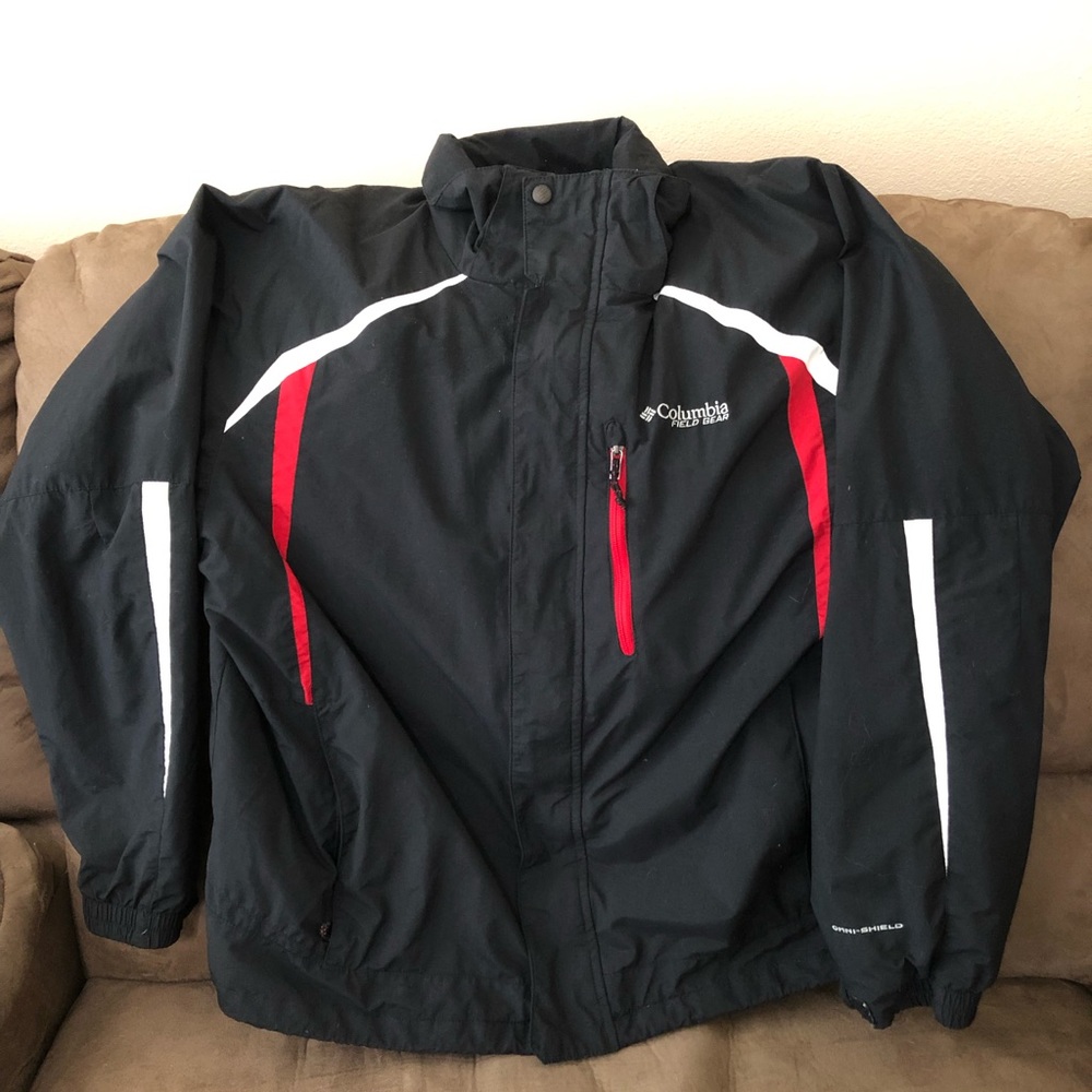 Columbia field gear waterproof jacket XL